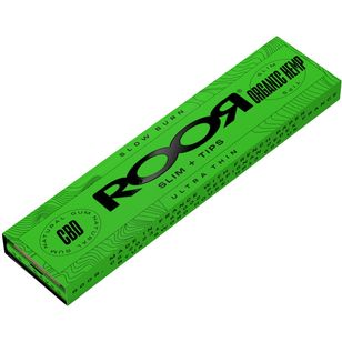 Roor Organic Slim + Tips Zigarettenpapier Gebinde