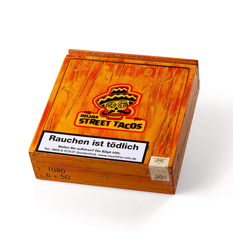 Rojas Street Tacos Carnitas Zigarren Kiste