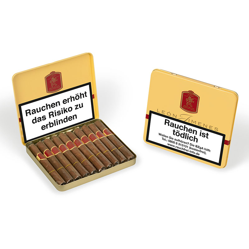 Leon Jimenes Petites Blond Zigarillos Schachtel