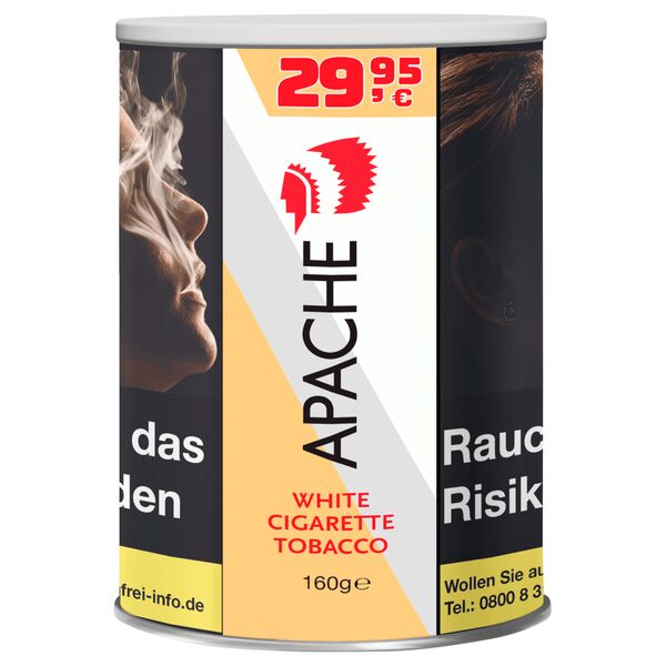 Apache White Zigarettentabak Dose