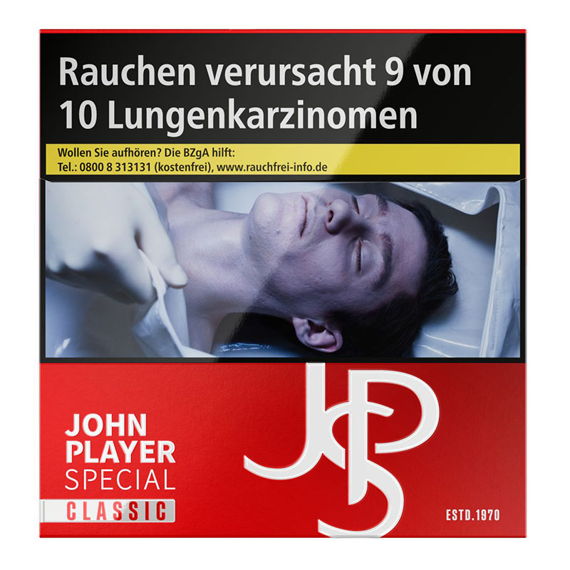 JPS Classic Red 5XL Zigaretten Schachtel