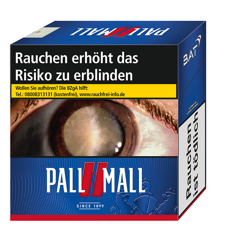 Pall Mall Red Hercules Zigaretten Schachtel
