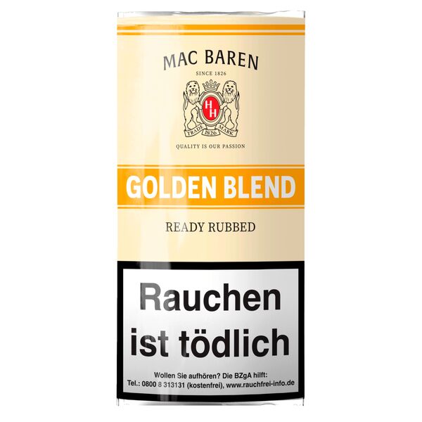 Mac Baren Golden Blend Pfeifentabak Pouch