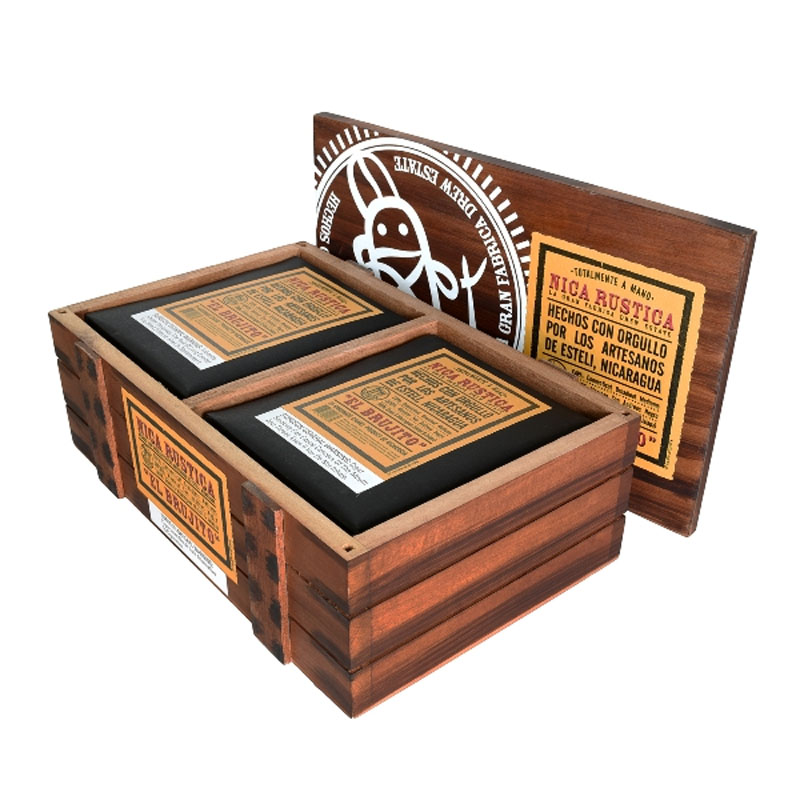Drew Estate Nica Rustica Broadleaf Toro Zigarren Kiste
