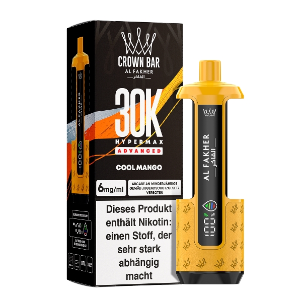 Al Fakher Hypermax Cool Mango 6mg E-Zigarette