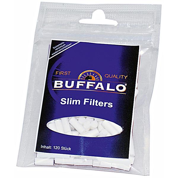 Buffalo Slim Filter 120 Stück Packung
