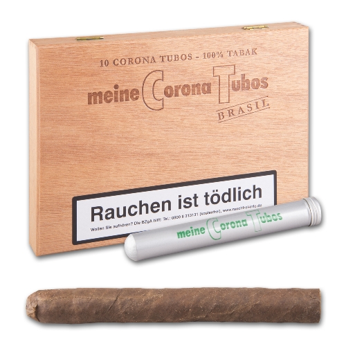 Meine Corona Tubos Brasil Zigarren Kiste