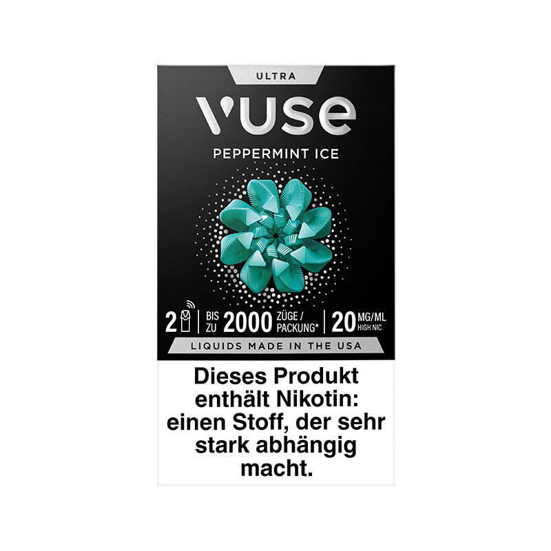 Vuse Ultra Pods Peppermint Ice 20mg Front