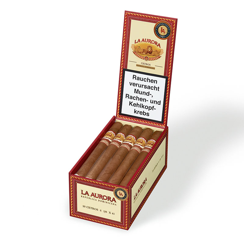 La Aurora 1987 Connecticut Cetros Zigarren Kiste