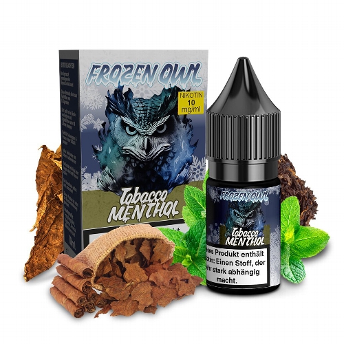 Frozen Owl Tobacco Menthol 10mg Nikotinsalz Liquid