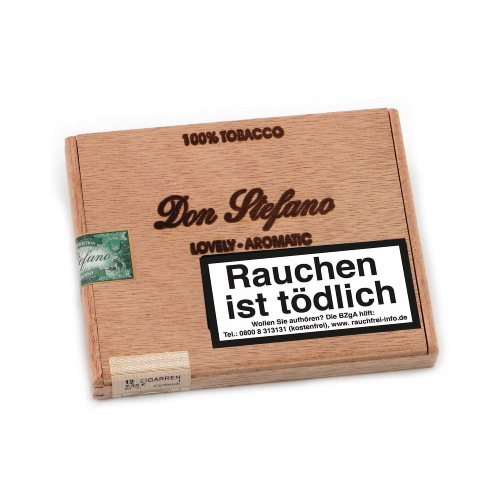 Don Stefano Lovely Aromatic Sumatra Zigarren 12er Kiste