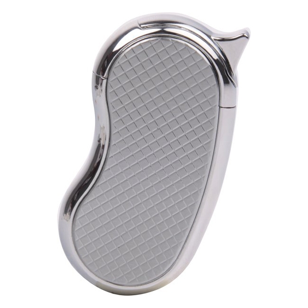 Hadson Piezo Feuerzeug Bendy Chrom Karo