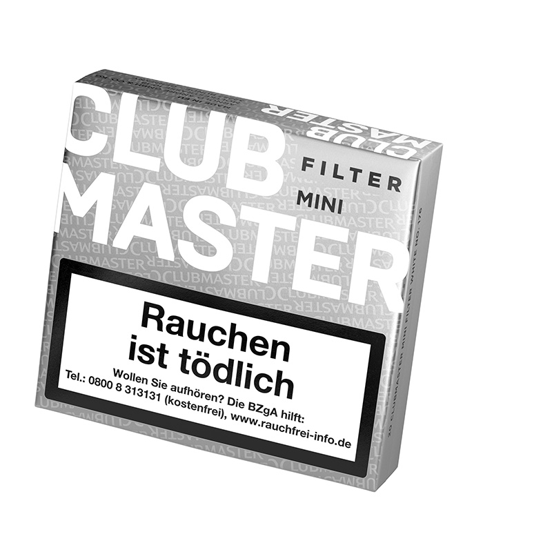 Clubmaster Mini Filter White Zigarillos 20er Schachtel