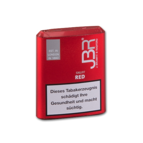 JBR Red Snuff Schnupftabak Dose