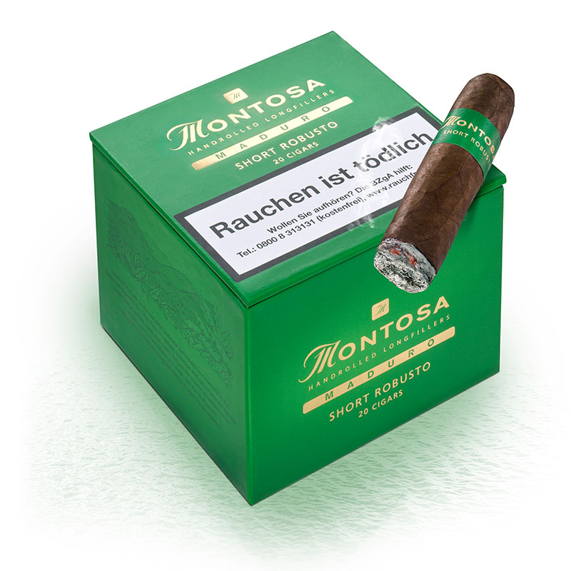 Montosa Maduro Short Robusto Zigarren Kiste