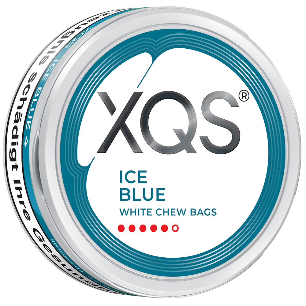 XQS Ice Blue Strong White Chew Bags Dose