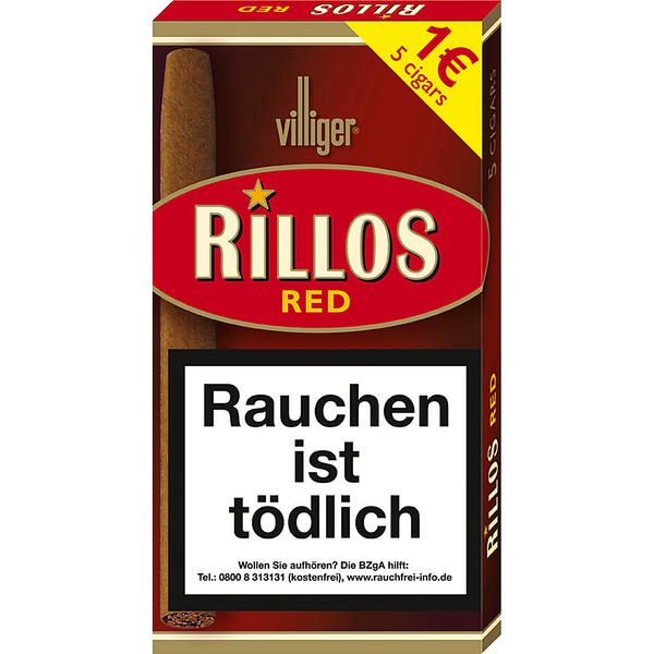 Villiger Rillos Sweets Zigarillos Gebinde