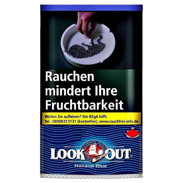 Look Out Holland Blue Tabak Pouch