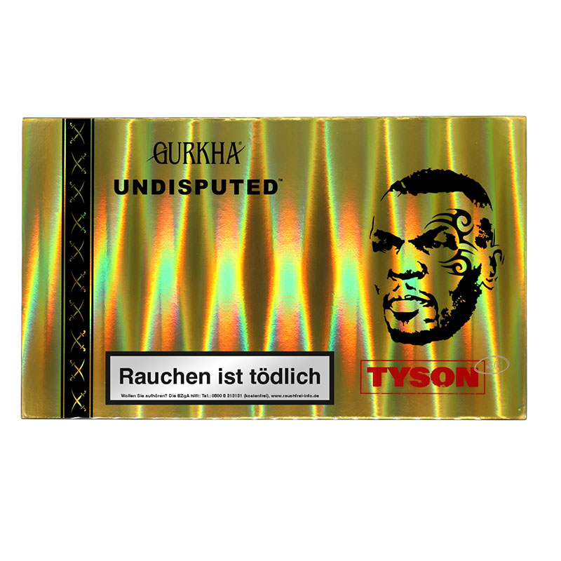 Gurkha Limitadas Tyson Undisputed 2.0 Toro Zigarren Kiste closed