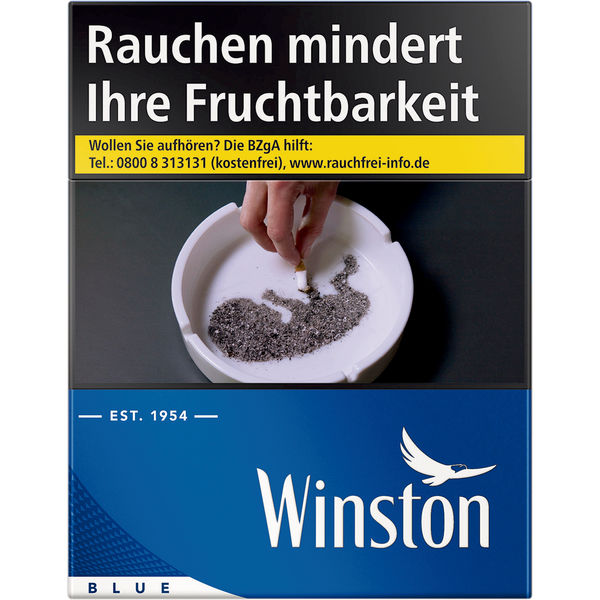 Winston Blue XXL Zigaretten Schachtel