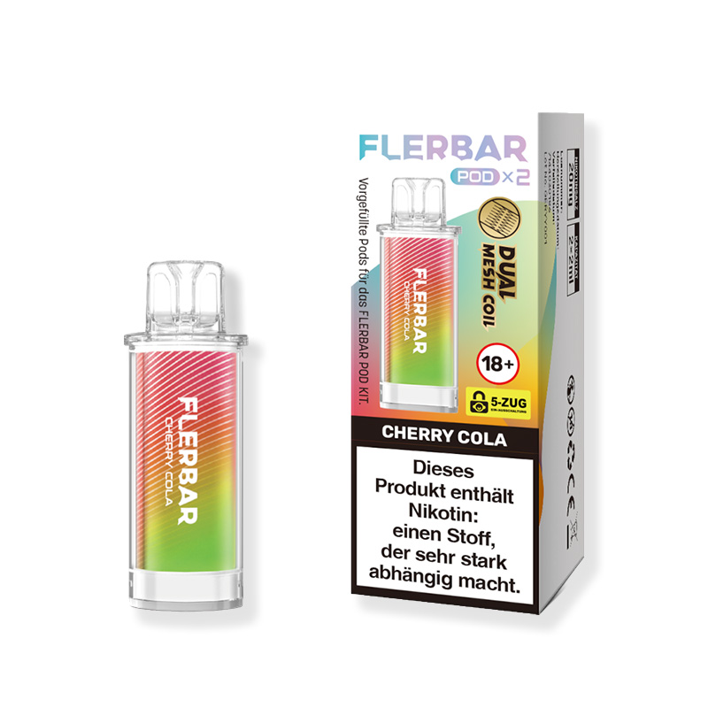 Flerbar Cherry Cola 20mg Prefilled Pods