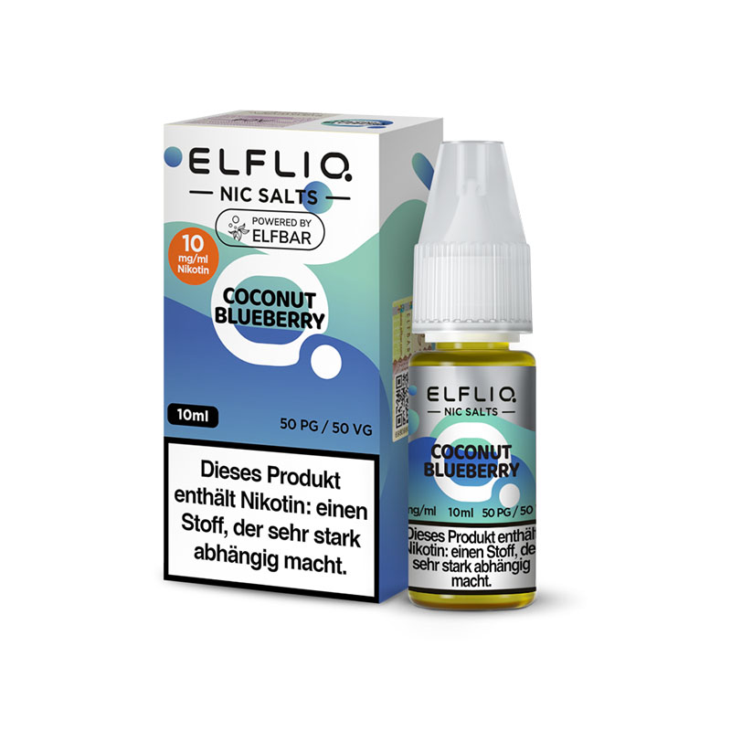 Elfbar Elfliq Coconut Blueberry 10mg Nikotinsalz
