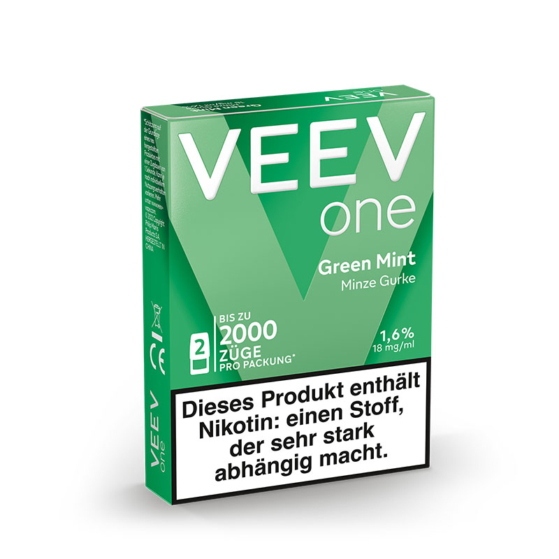 Veev One Green Mint 18mg Prefilled Pods