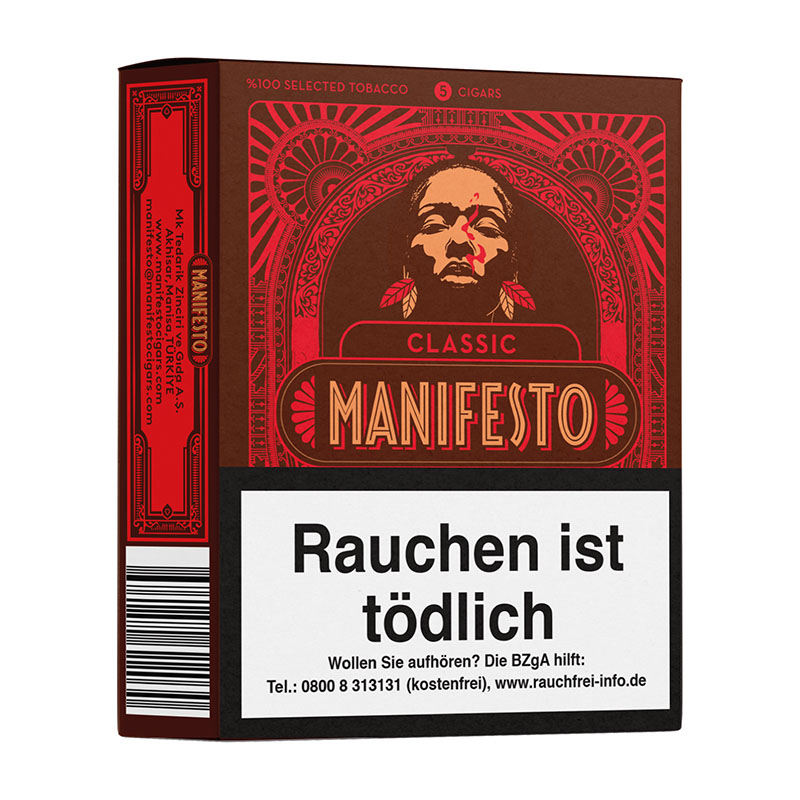 Manifesto Classic Zigarillos Schachtel
