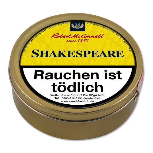 McConnell Shakespeare Pfeifentabak Dose