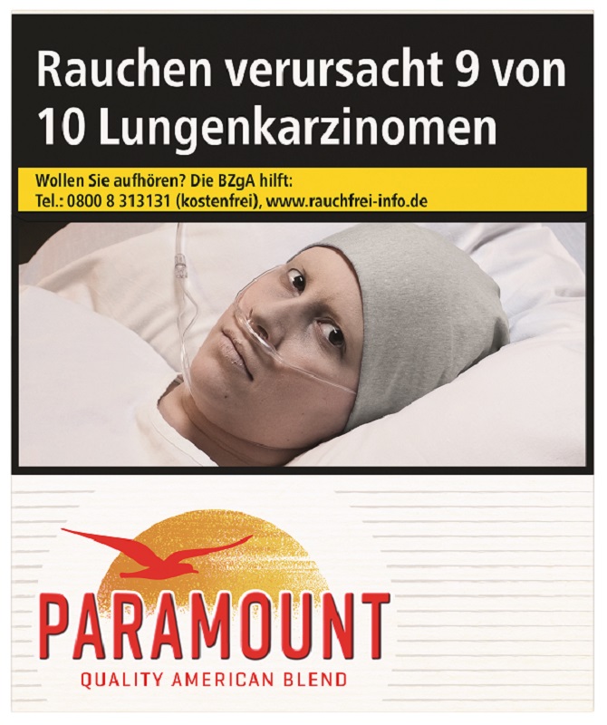 Paramount Red 2XL Zigaretten Schachtel