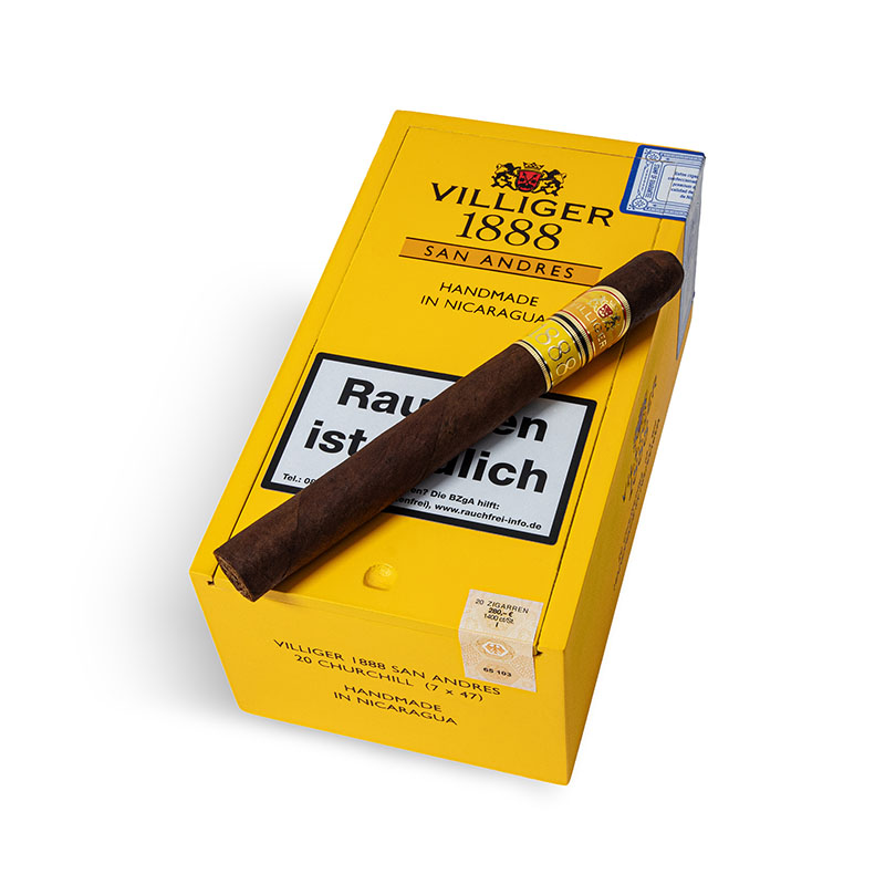 Villiger 1888 San Andres Churchill Zigarren Kiste
