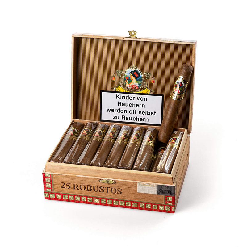Dona Flor MF Robusto Zigarren Kiste offen