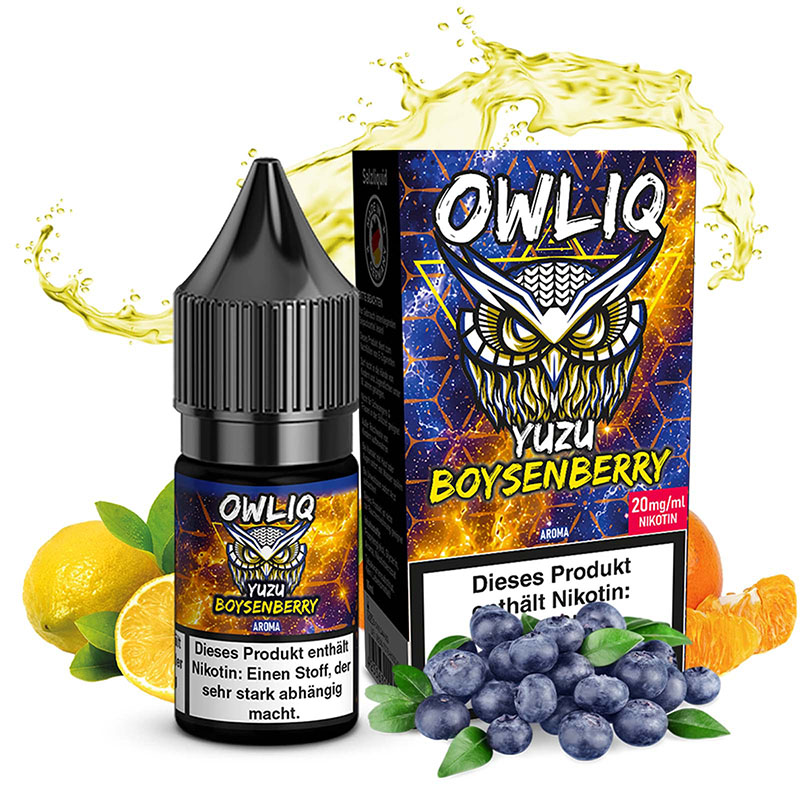 Owliq Yuzu Boysenberry 20mg Nikotinsalz Liquid