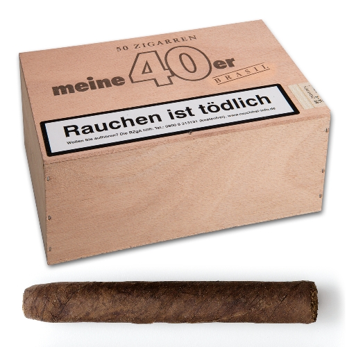 Meine 40er Brasil Zigarren 50er Kiste