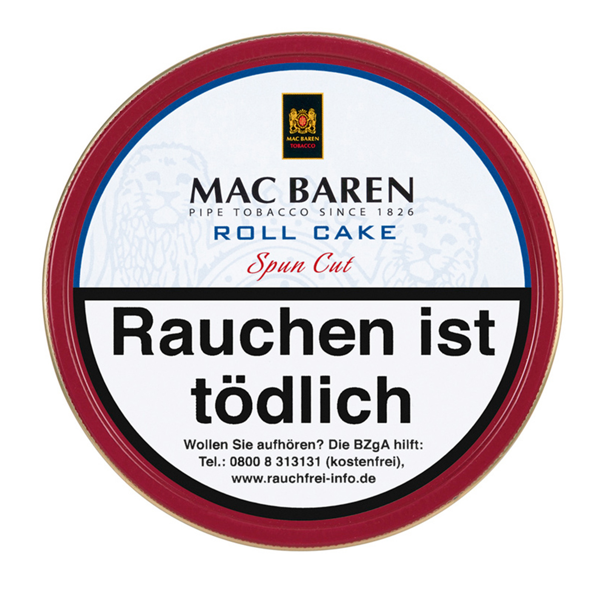Mac Baren Roll Cake Pfeifentabak Dose
