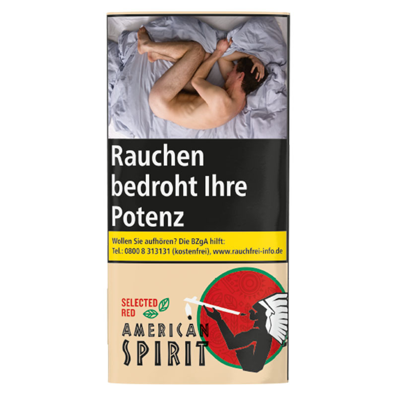 American Spirit Selected Red Tabak Pouch