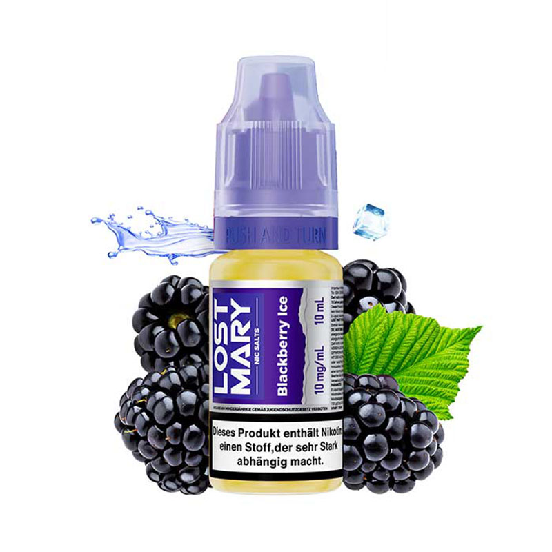Lost Mary Blackberry Ice 10mg Nikotinsalz Liquid