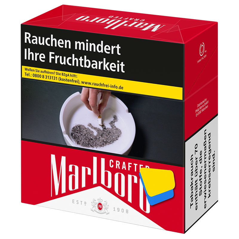 Marlboro Crafted Red 7XL Zigaretten Schachtel