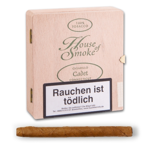 House of Smoke Cadet Domingo Zigarillos 20er Kiste