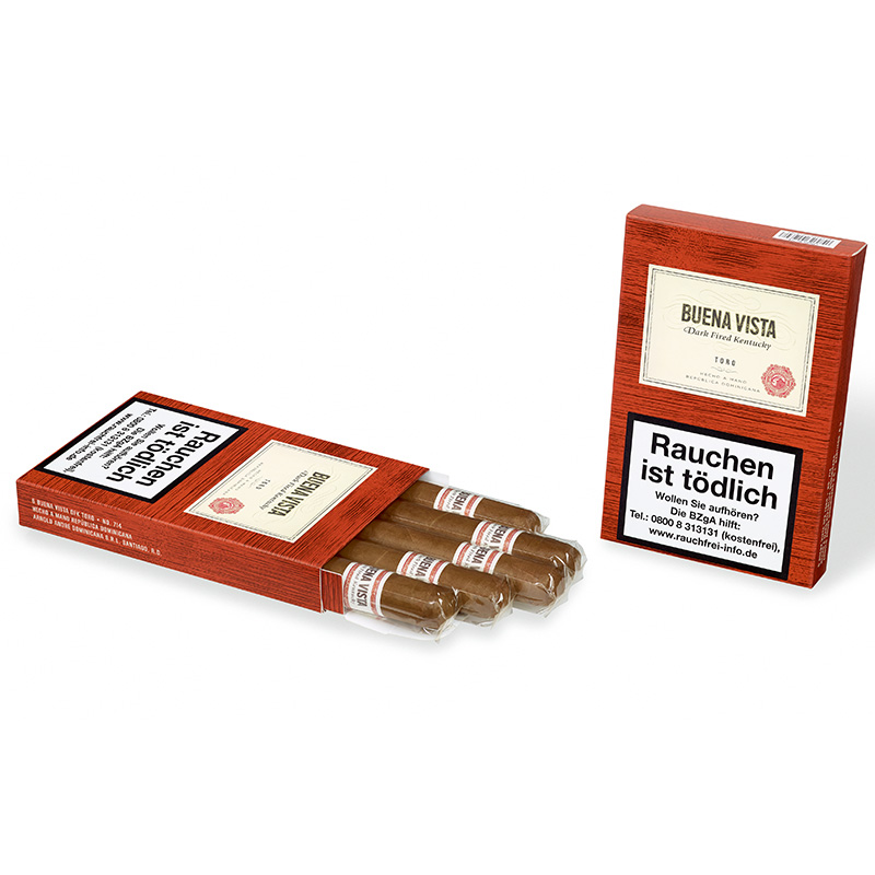Buena Vista Dark Fired Kentucky Toro Zigarren Schachtel