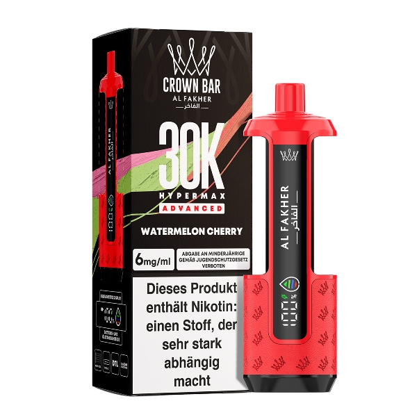 Al Fakher Hypermax Watermelon Cherry 6mg E-Zigarette