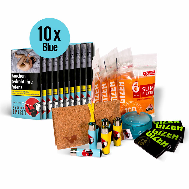 American Spirit Blue Angebotsbundle