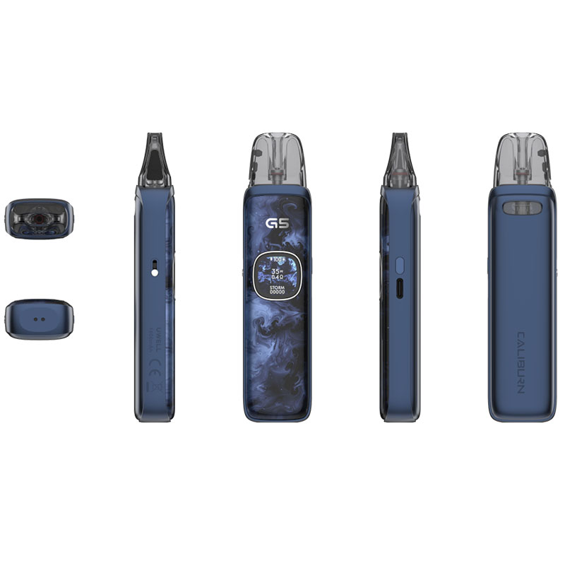 Uwell Caliburn G5 E-Zigarette Navy Ripples