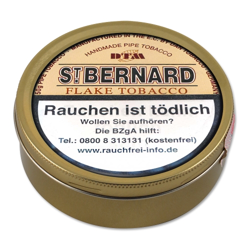 St. Bernard Flake Pfeifentabak Dose