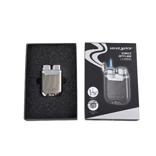 Silver Match Bucarest Jetfeuerzeug sortiert Verpackung