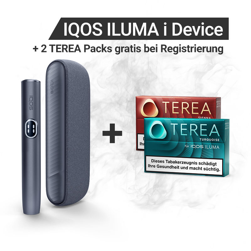 IQOS ILUMA i Midnight Black + Gratis TEREA Packs