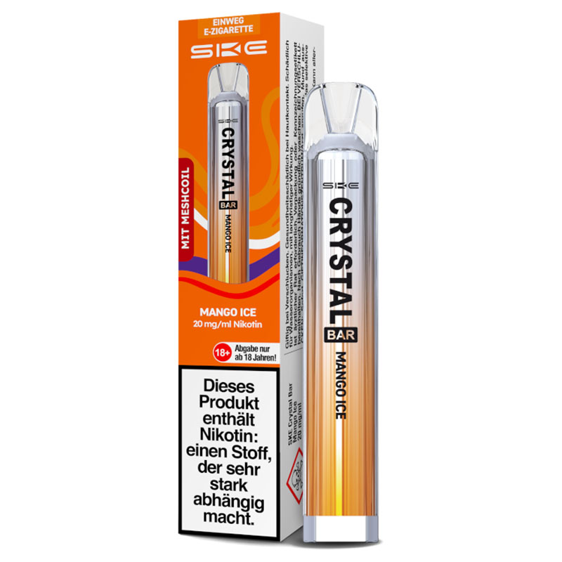 SKE Crystal Bar Mango Ice 20mg Einweg E-Zigarette