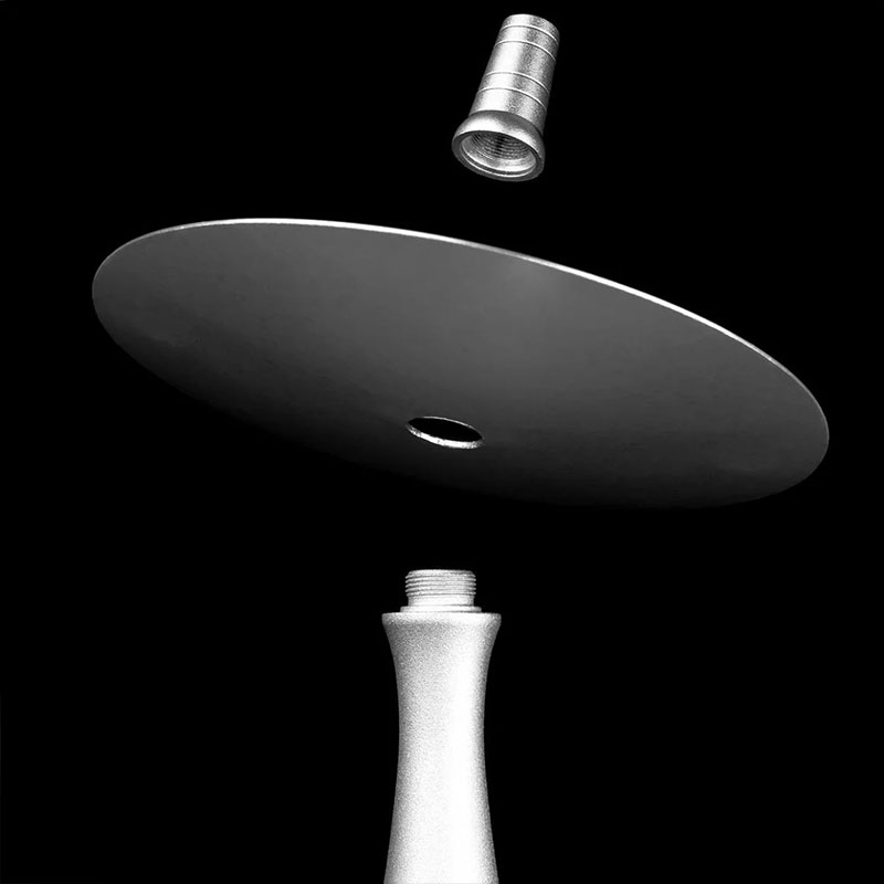 Aladin Shisha Alux Captain Schwarz Teller