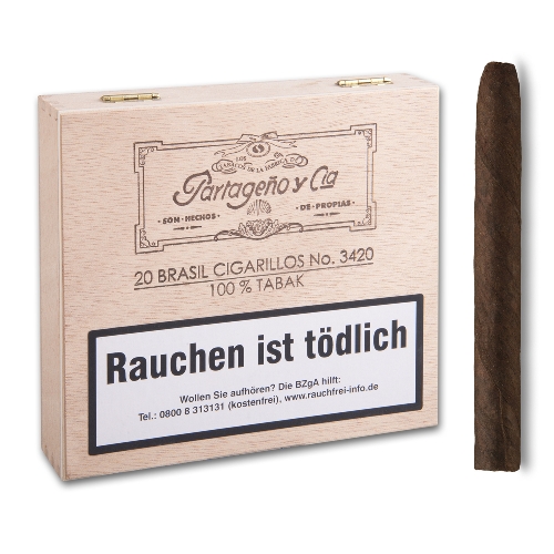 Partageno 3420 Brasil Zigarillos 20er Kiste