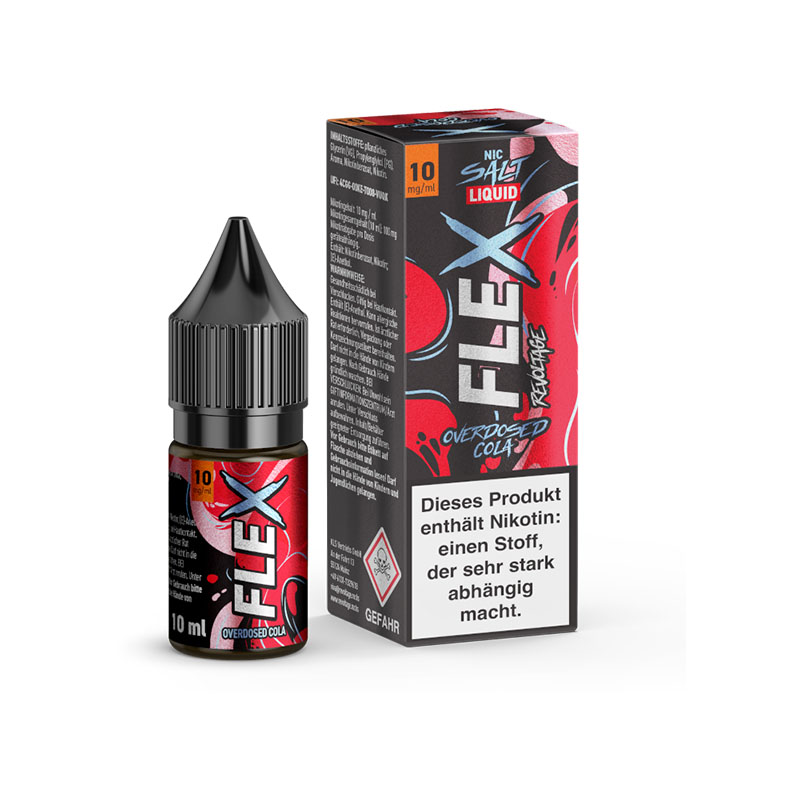 Revoltage Flex Overdosed Cola 10mg Liquid Flasche